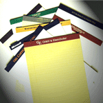 legal pads